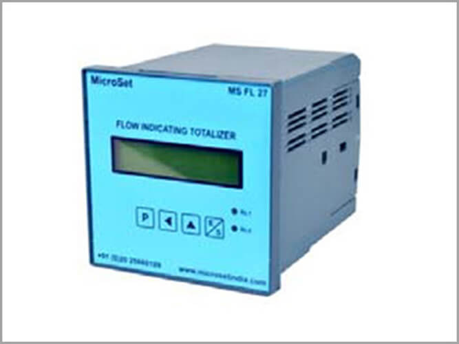 Flow Rate Indicating Totalizer cum Batcher MS FL 27