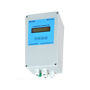pH Indicating Controller cum Transmitter MS pH 27 W