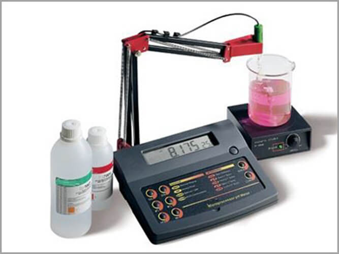 pH Bench Meter with 0.001 resolution and Stability Indicator MS 324